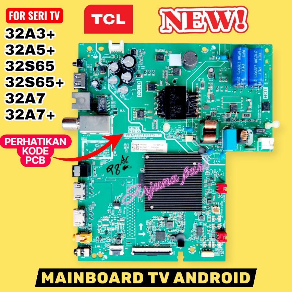 MB TV TCL 32A5 / 32A5+ / 32S65 / 32S65+ / 32A7 / 32A7+ / ใหม่ ORIGINAL