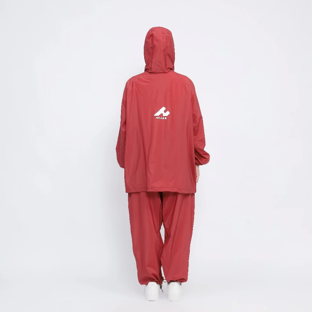 Hijasku เสื้อกันฝนชุดจิงโจ้หนา PVC ผู้ชายผู้หญิงชุดจัมโบ้ thumbnail 8