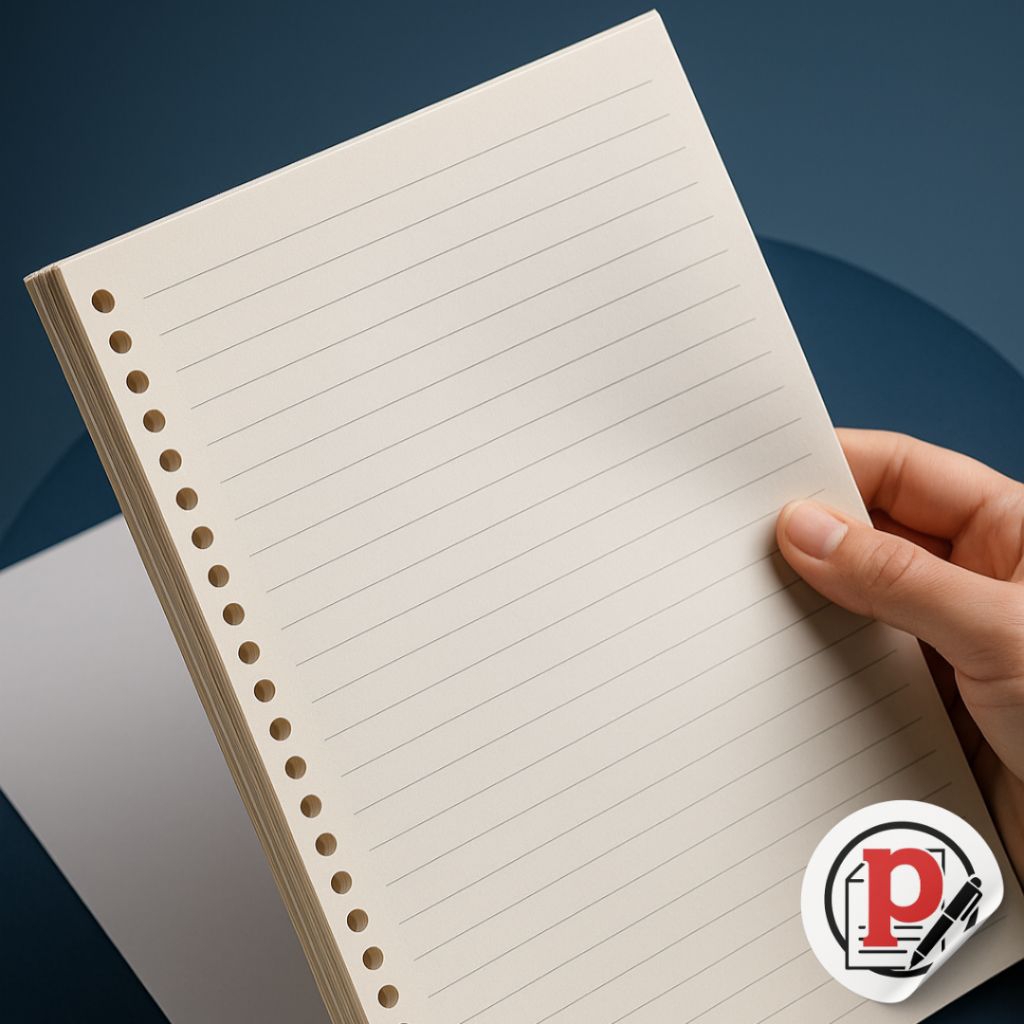 เต็นท์ (25 แผ่น) LOOSE LEAF A5 B5 A4 / BINDER PAPER / BINDER PAPER REFILL / BINDER PAPER CONTENTS