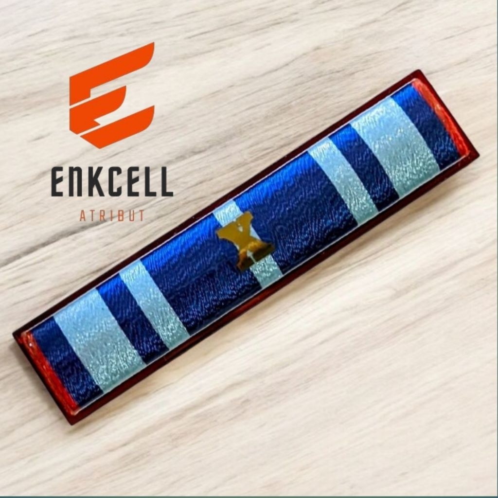 PDH Service Ribbon 10 Years Satya Service Badge PNS ASN 10 Years