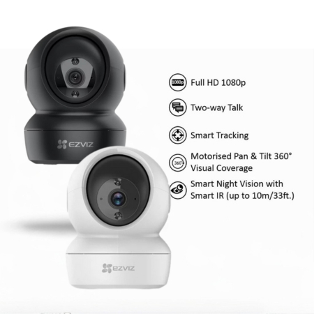 EZVIZ C6N 1080 IP Cam กล้องวงจรปิดไร้สาย 360 Wifi By Hikvision