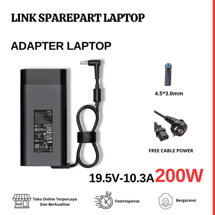 ที่ชาร์จแล็ปท็อป Adapter TPN-LA21 TPN-DA21 อะแดปเตอร์ AC 19.5V 10.3A 200W 4.5+33.0 มม.L74881-001 แล็