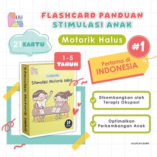 Flashcard Stimulasi Motorik Halus Anak