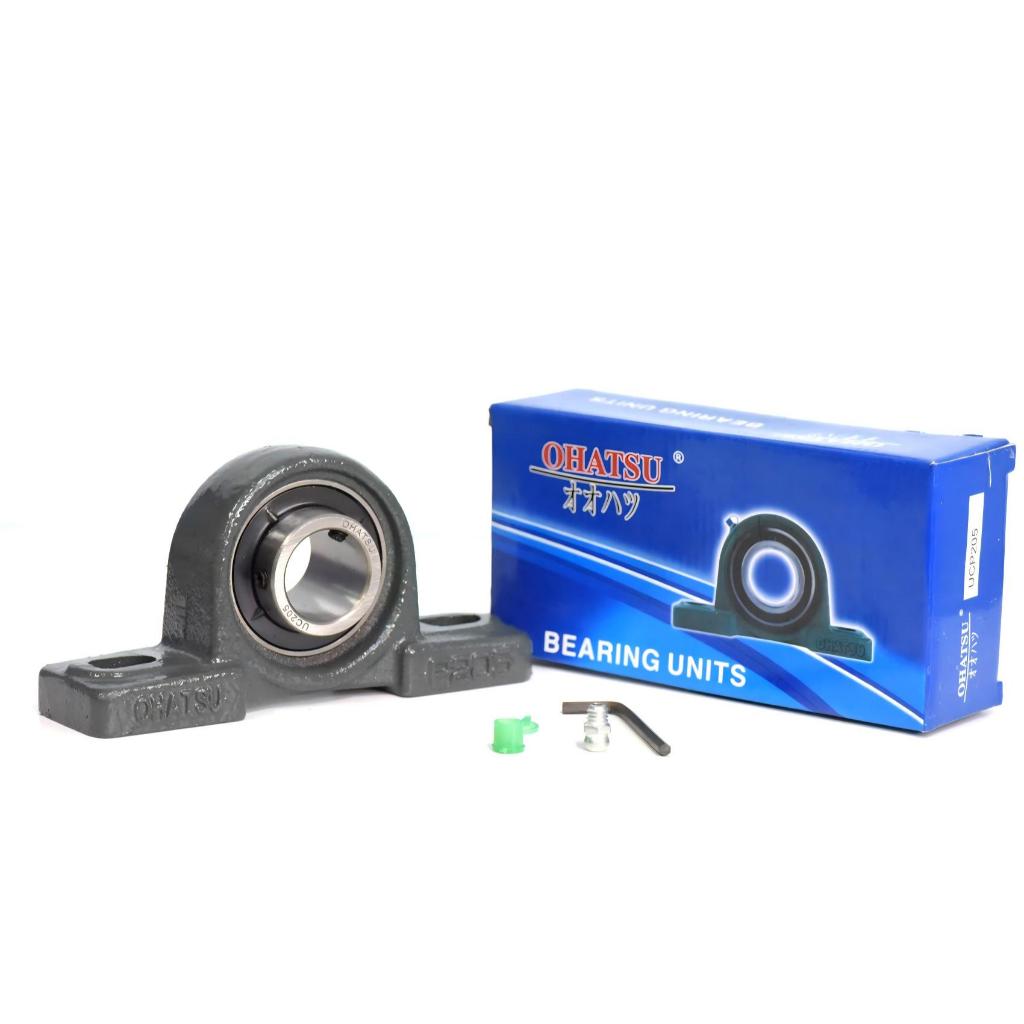 บล็อกหมอน Ohatsu UCP205 ดั้งเดิม | Bearing Unit UCP205MM - UCP205-14 - UCP205-16 - UCP205-26