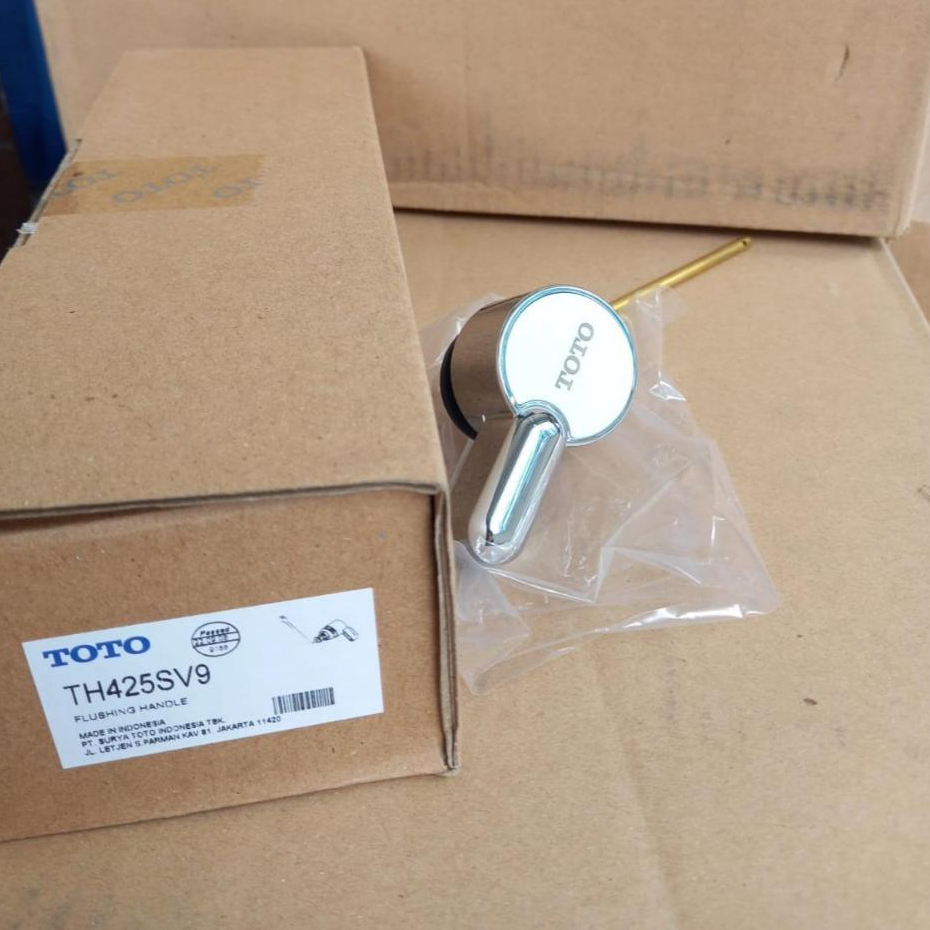 TOTO TH425SV9 มือจับชักโครกข้อเหวี่ยงหน้า