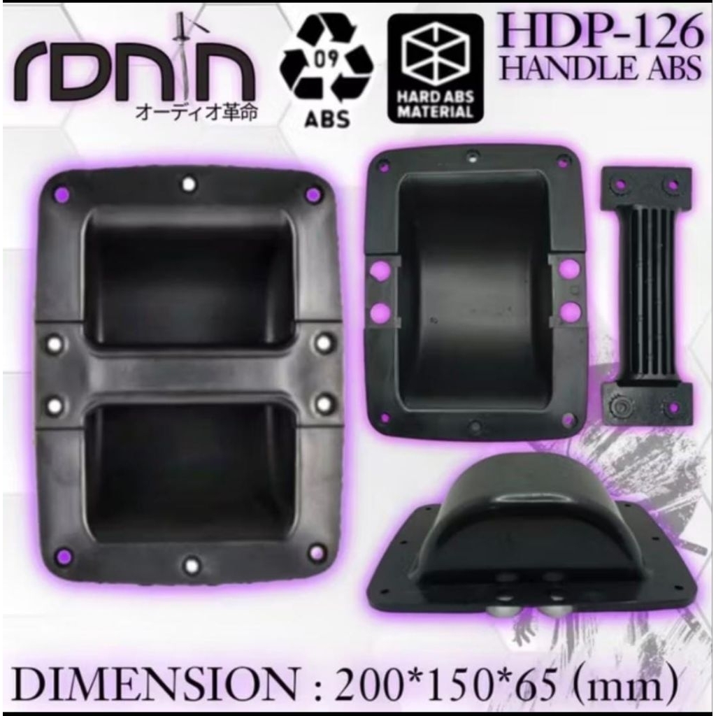 RONIN HANDLE HANDLE BOX SPEAKER ABS SERIES JBL-126 ORIGINAL IMPORT