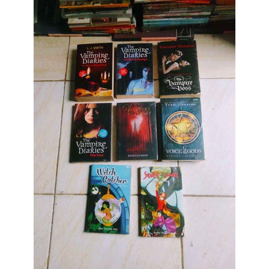 หนังสือนิยายปริศนา, THE VAMPIRE DIARIES; The Return Shadow Souls, Return Midnight, The Fury, The VAM