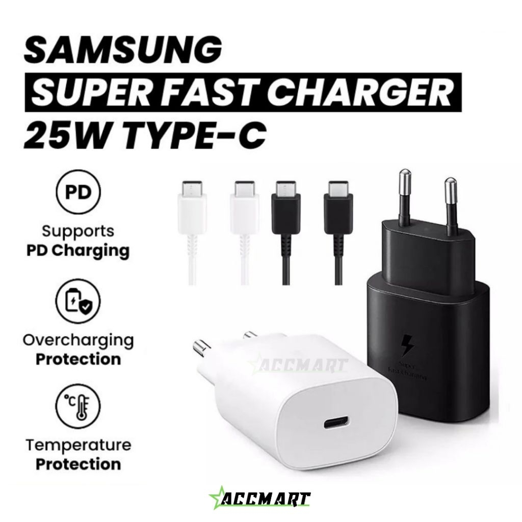 TA800 CHARGER SAMSUNG 25W SUPER FAST CHARGING USB TYPE C