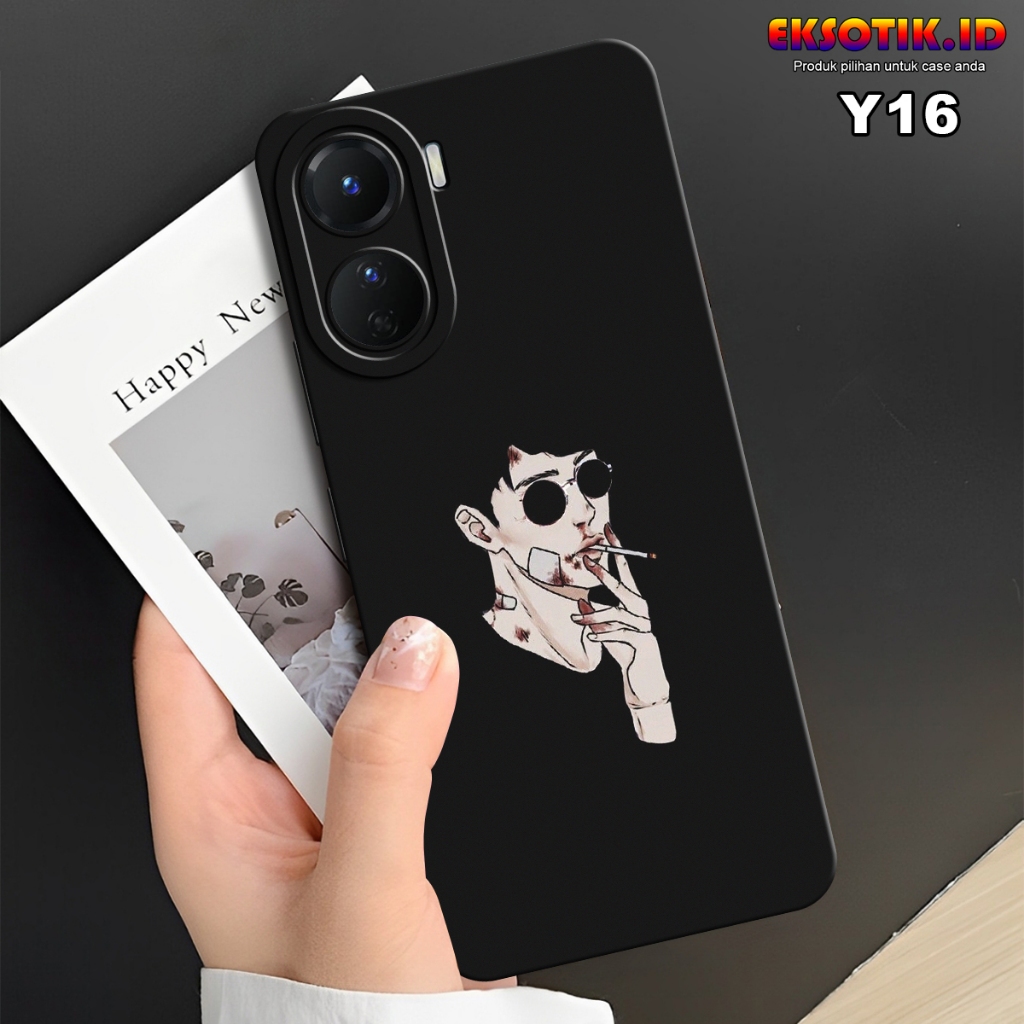 เคส VIVO Y16 - เคสโทรศัพท์ VIVO Y16 - เคสแฟชั่นรุ่นล่าสุด - เคส VIVO Y16 - Cool and Cute Motips - VI