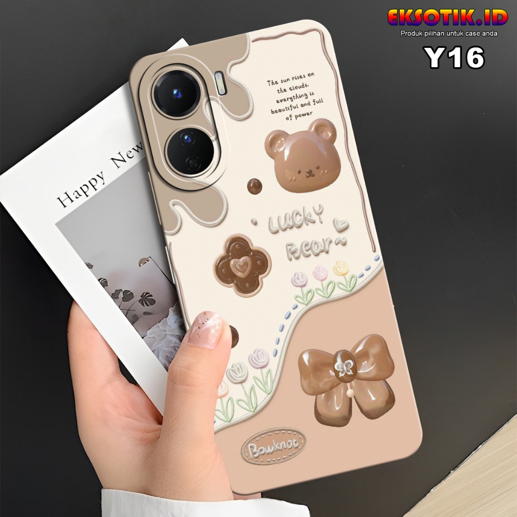 เคส VIVO Y16 - เคสโทรศัพท์ VIVO Y16 - เคสแฟชั่นรุ่นล่าสุด - เคส VIVO Y16 - Cool and Cute Motif - เคส