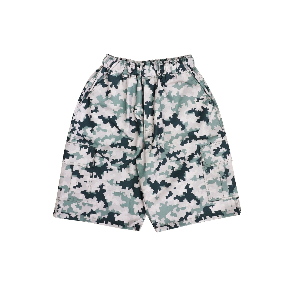 DIRTYBUSESS VELOUR CAMO PIXEL JORTS