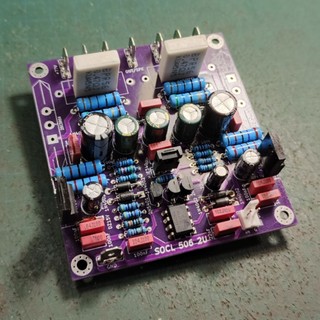 Kit driver socl 506 2U dobel layer ocl lapangan & rumahan balap komponen original high quality modul power class ab amplifier