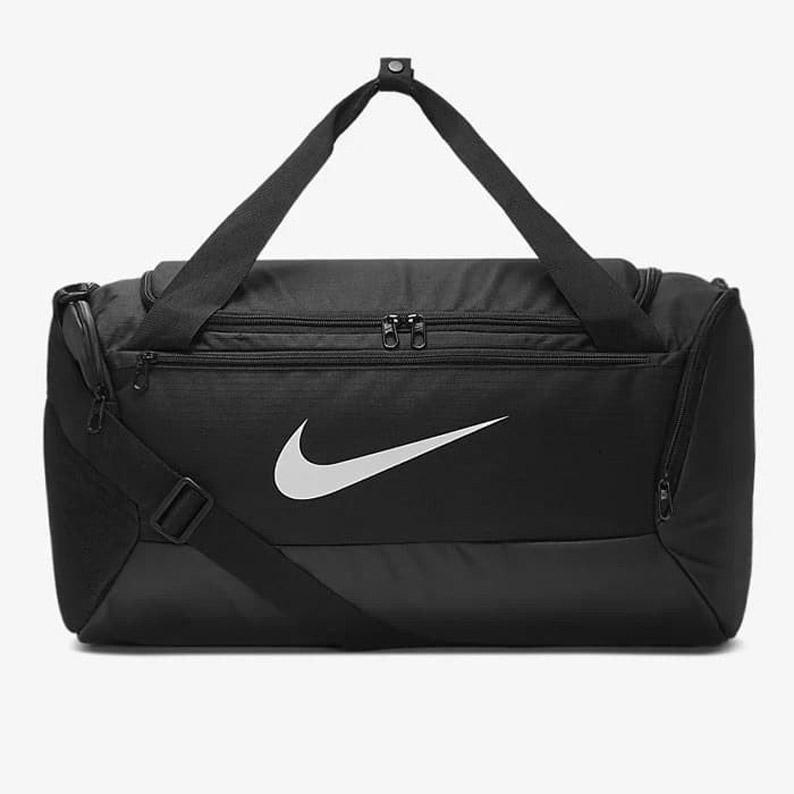 NIKE Brasilia Duffel Training Travel Bag 41L Unisex สีดํา ORIGINAL