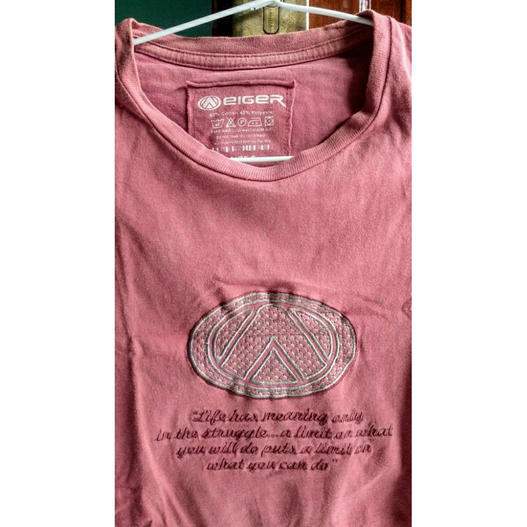 เสื้อยืดโลโก้ EIGER EMBROIDERED