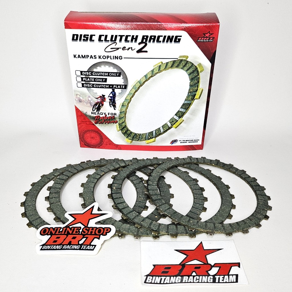 BRT GEN 2 SONIC SUPRA GTR New CB 150 CBR 150R คลัตช์ดิสก์ 2nd Generation CB150 CBR150 StreetFire Str
