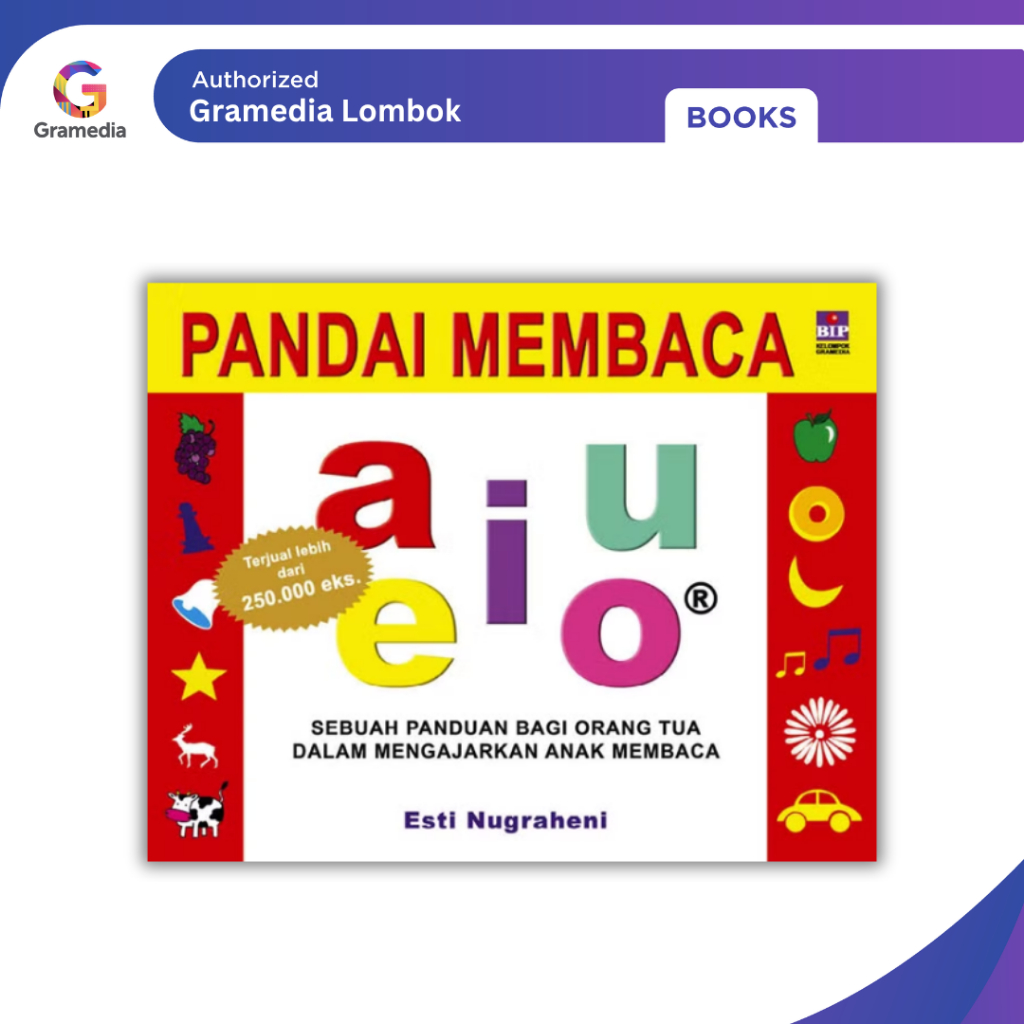 Gramedia Lombok - Good at Reading AIUEO (Esti Nugraheni)