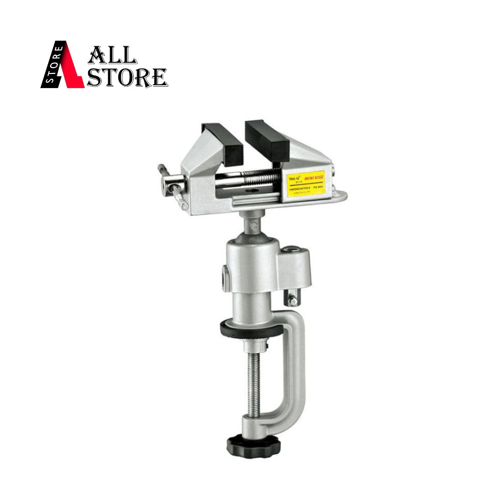 TNI-U T-002 MINI VISE CLAMP - IRON VICE CLAMP - MINI VICE CLAMP ORIGINAL TABLE CLAMP