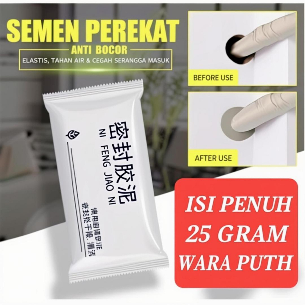 [ 10 ชิ้น ] Wall Hole Putty Water Channel Cover Material Wall AC Hose Hole Patch Tool with Wall Hole