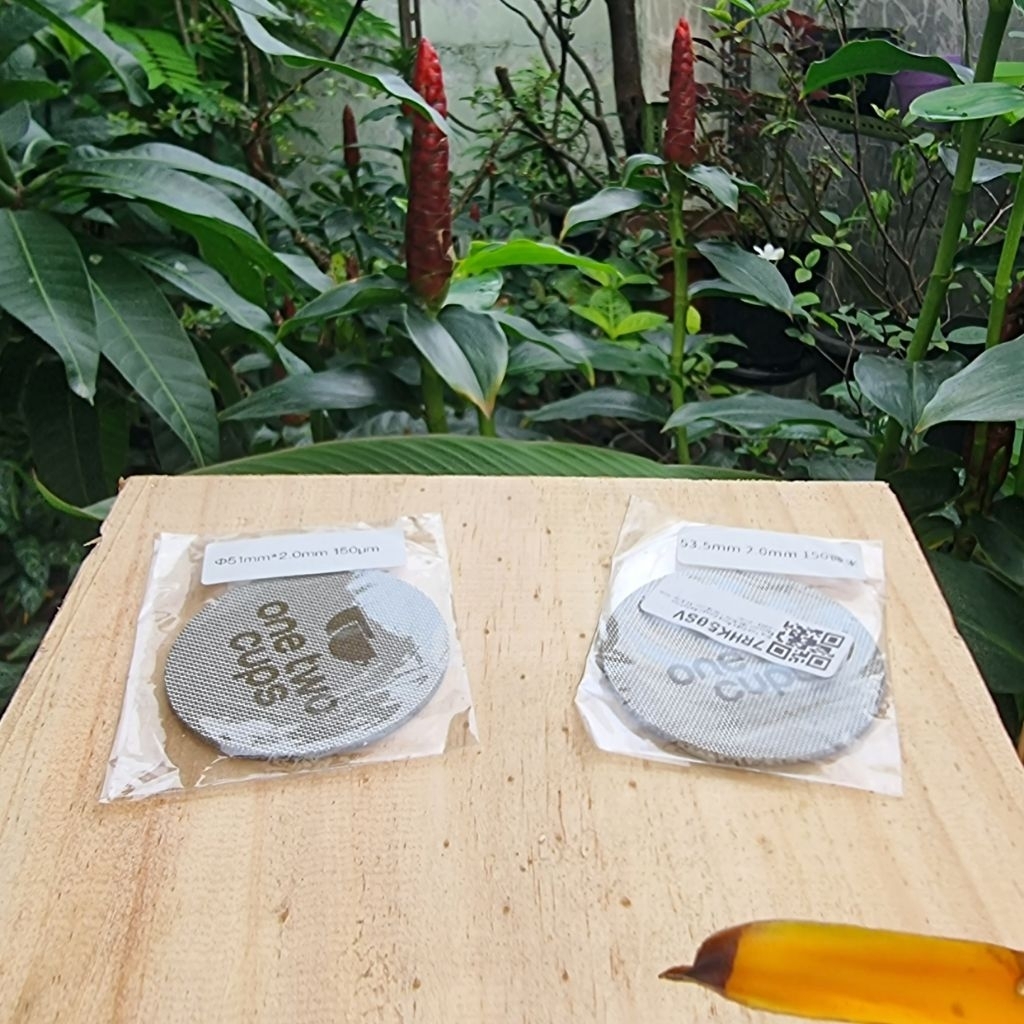 Puck Screen Portafilter 2mm เส้นผ่านศูนย์กลาง 51mm 53.5mm 58mm