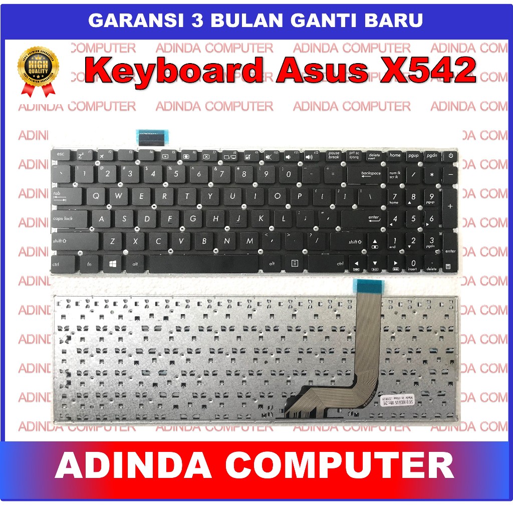 คีย์บอร์ด Asus X542 X542UF X542un X542UQ X542ur X542UR