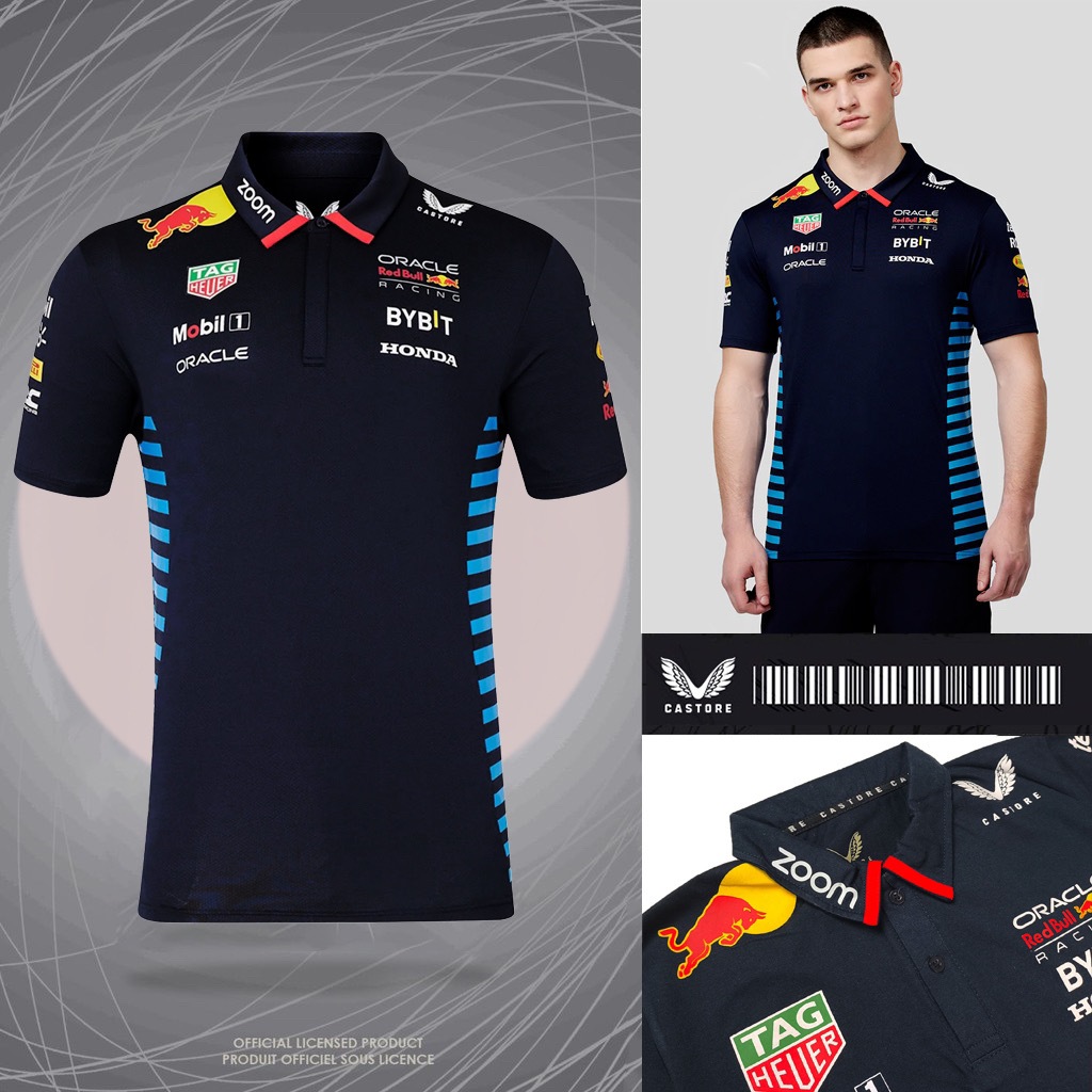 CASTORE X RED BULL POLO SHIRT 0.2 NAVY