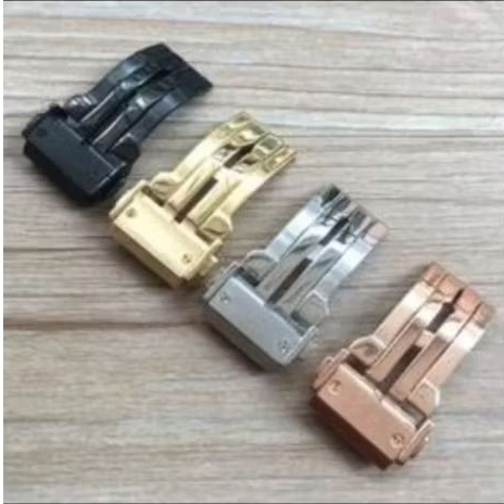 Buckle Hublot สายนาฬิกา Hublot บนโลโก้สําหรับหนังหนังหัวตะขอหัวเข็มขัด