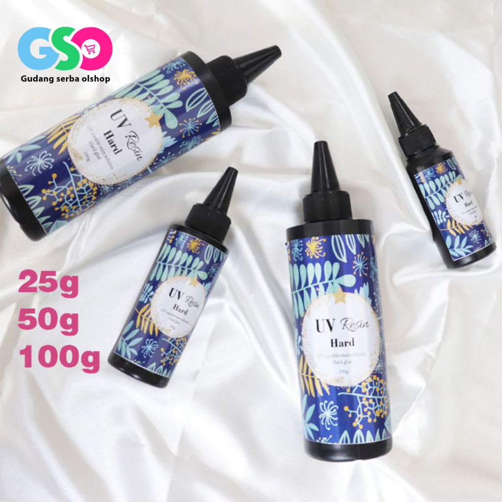 100g UV เรซิ่น DIY เรซิ่นใส UV Hard อัลตราไวโอเลตสําหรับหัตถกรรม DIY UV เรซิ่น Hard เรซิ่น