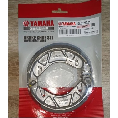 ผ้าเบรค REAR DRUM YAMAHA MIO J MIO GT SMILE SOUL NUVO JUPITER MX X RIDE 5MX