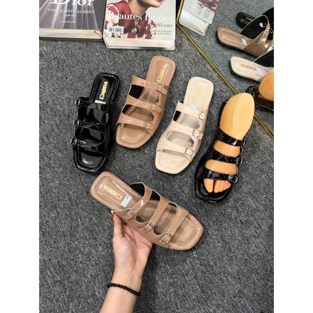 Sansal foam wedges ผู้หญิง vinnci strap