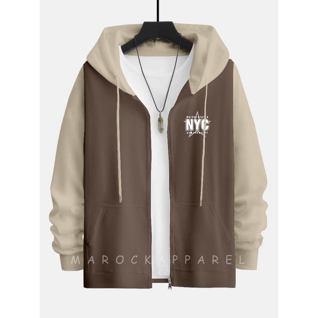 Distro Zipper Hoodie Sweater Combine for Men/Women - NYC Mens Zipper Hoodie Sweater Jacket