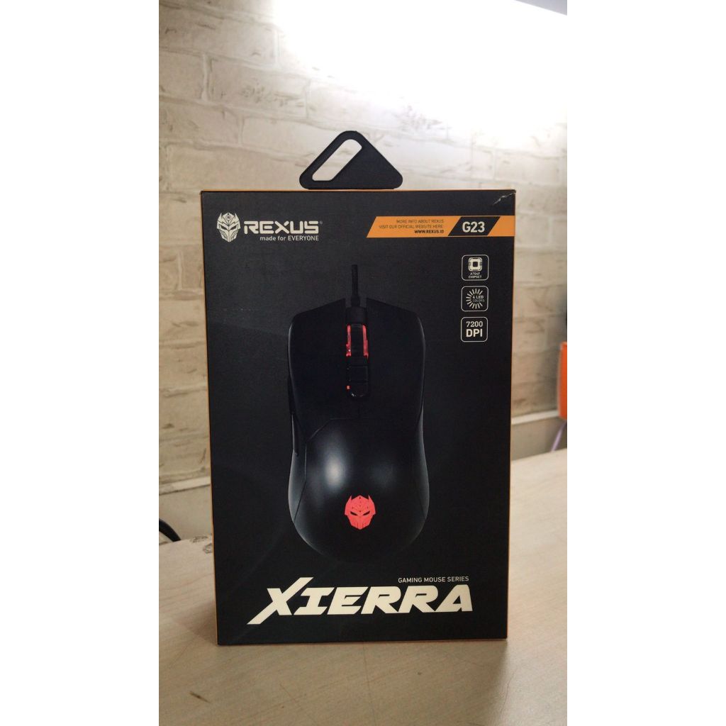เมาส์สําหรับเล่นเกม Rexus Xierra G23