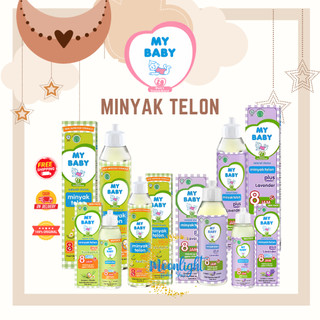 MY BABY Minyak Telon Plus Eucalyptus Lavender - Minyak Bayi Anti Nyamuk 60ml 90ml 150ml