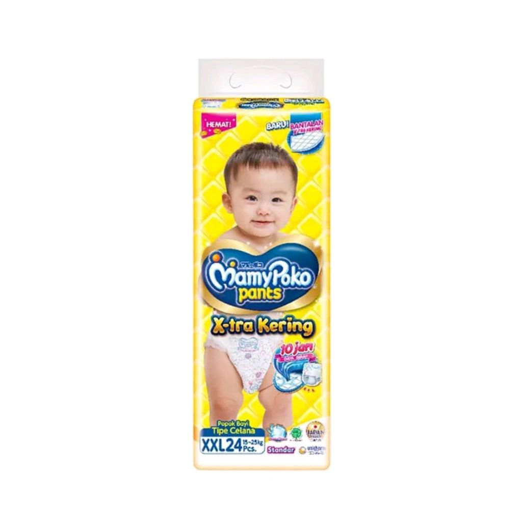 ZS3 MamyPoko Pants ไซส์ XXL24 ชิ้น / Pampers Baby Pants Type