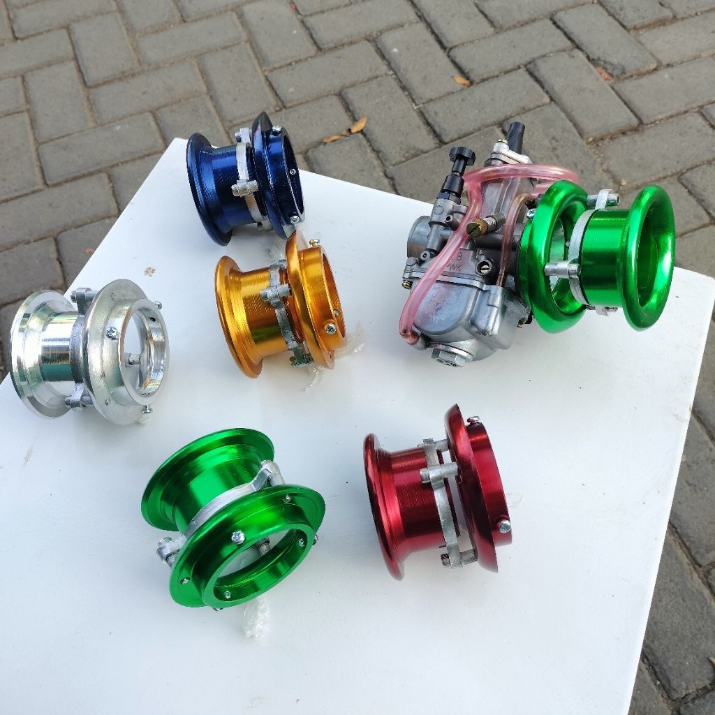 กรวยคาร์บูเรเตอร์ซ้อน 2-STAGE PNO PE และ PWK 26/28/30/VELOCEN คาร์บูเรเตอร์