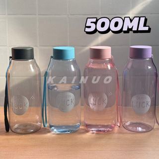 Botol Minum Model Baru BPA FREE Bless Luck/ Wish You Luck Botol Baru 500ml