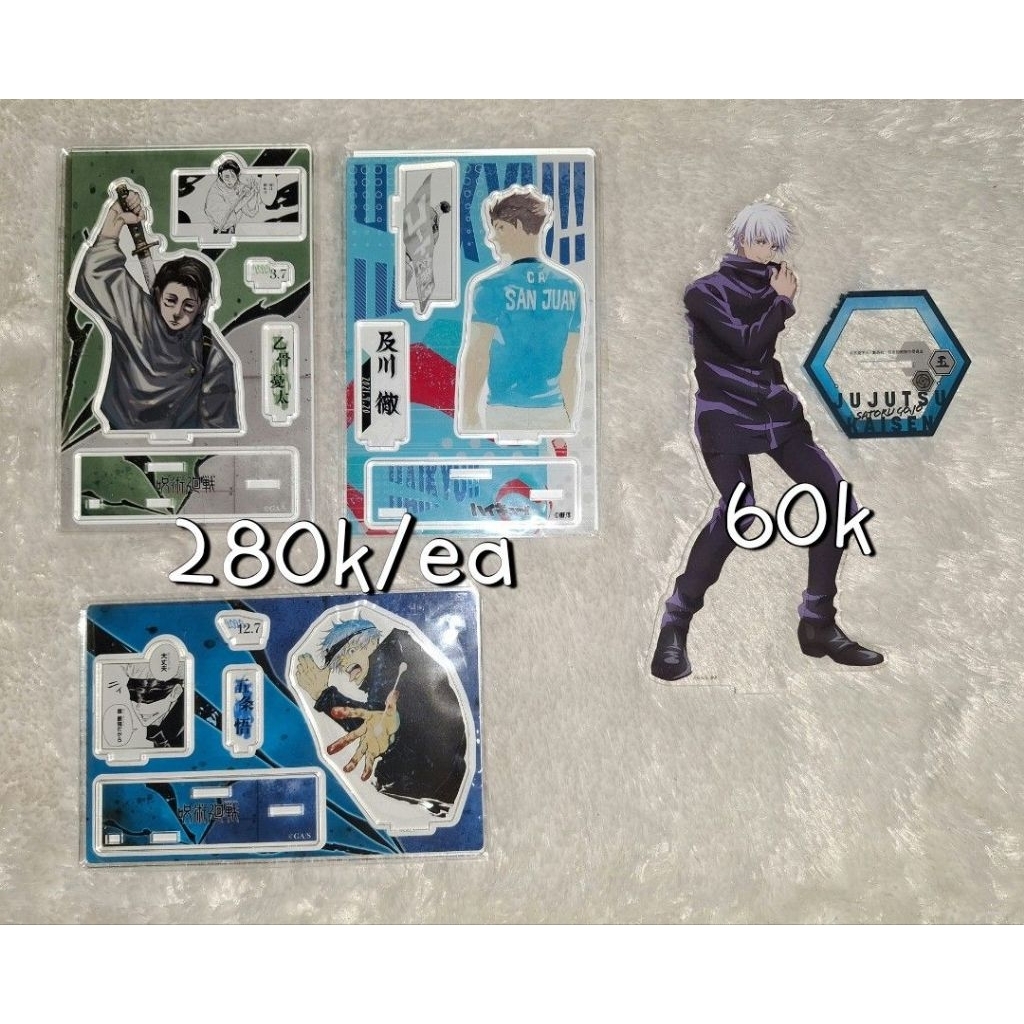 DIORAMA STANDE JUJUTSU KAISEN HAIKYUU GOJO SATORU OIKAWA TOORU