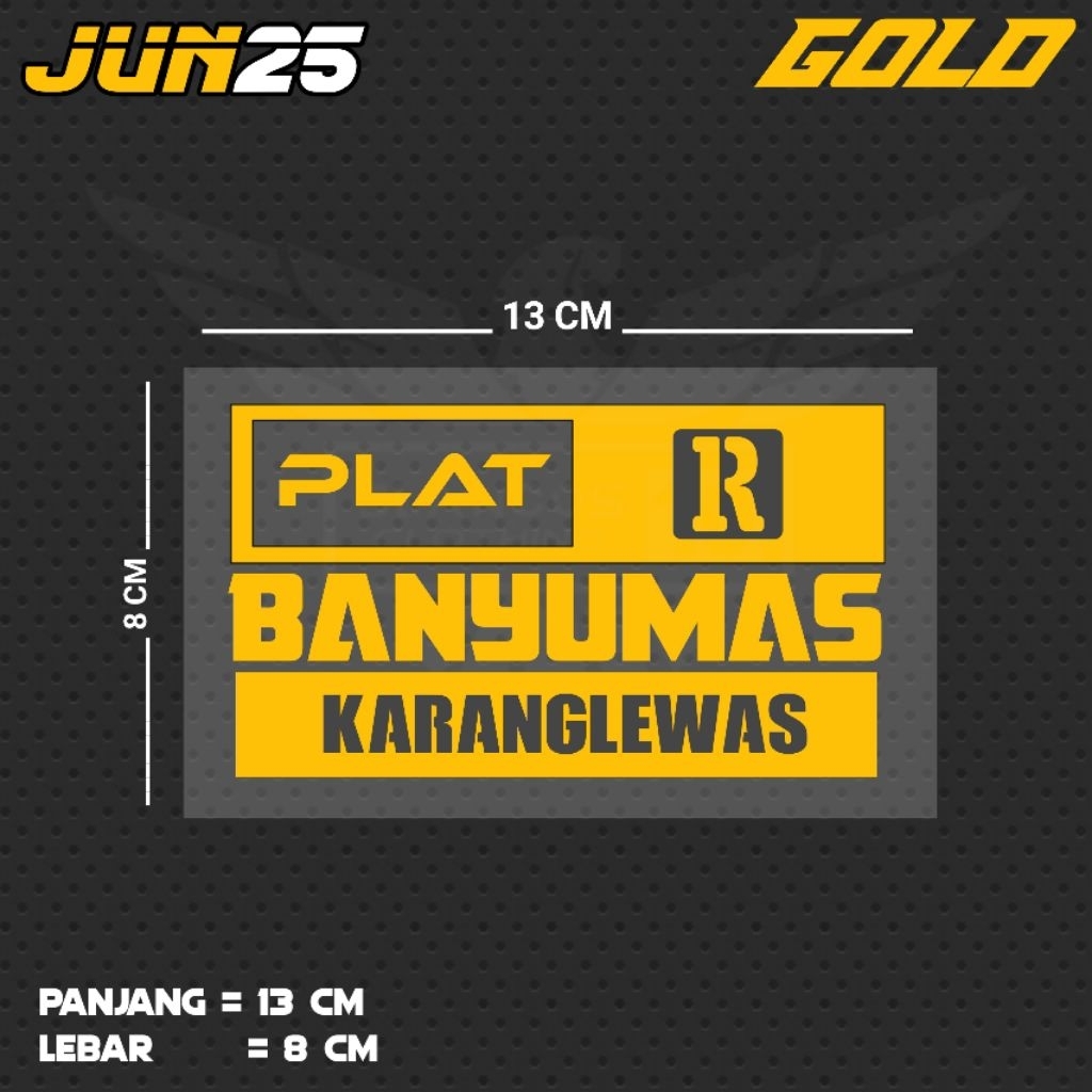 จานทําลายอาหาร R BANYUMAS KARANGWAS / JUN25 KEC