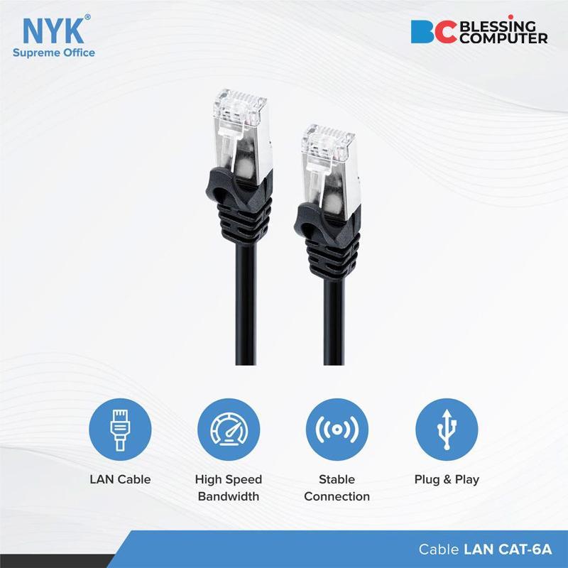 สาย Lan NYK CAT 6A CABLE FTP 40M