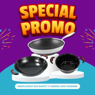 [CUCI GUDANG] PANCI PENGGORENGAN PANCI KUAH WAJAN PENGGORENGAN MURAH CUCI GUDANG PROMO