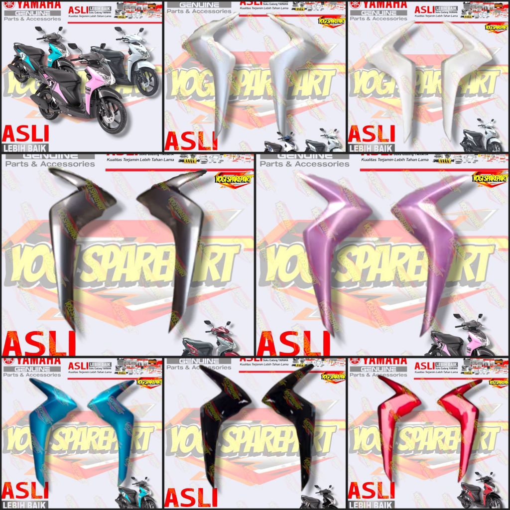 ด้านหน้า WING PANEL MIO S 125 B3B-F835U-00 B3B-F835V-00 ขวาซ้าย ORIGINAL YAMAHA