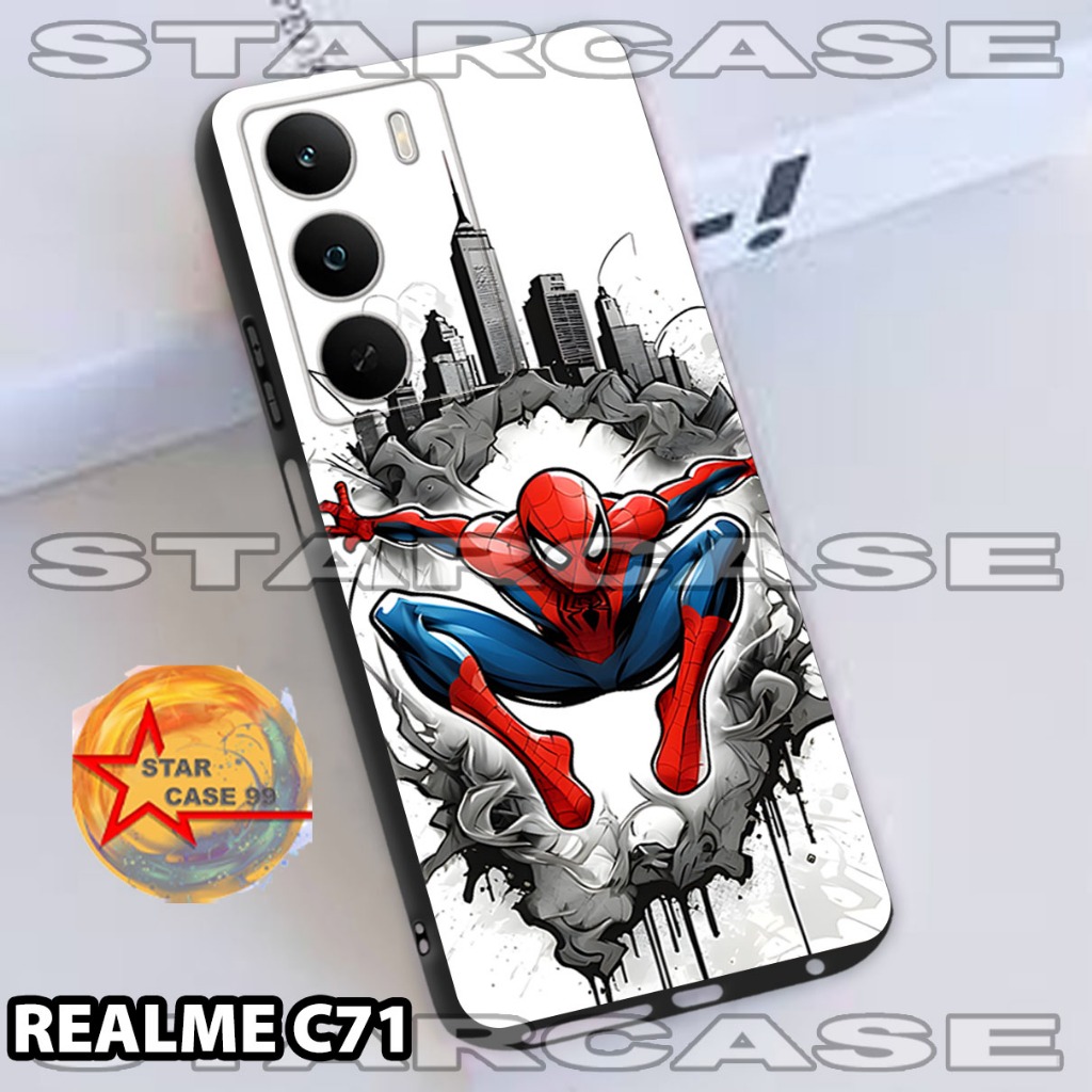 Realme c71/S16 ยาง Softcase/boy Motif/เคสrealme c71/เคสrealme c71