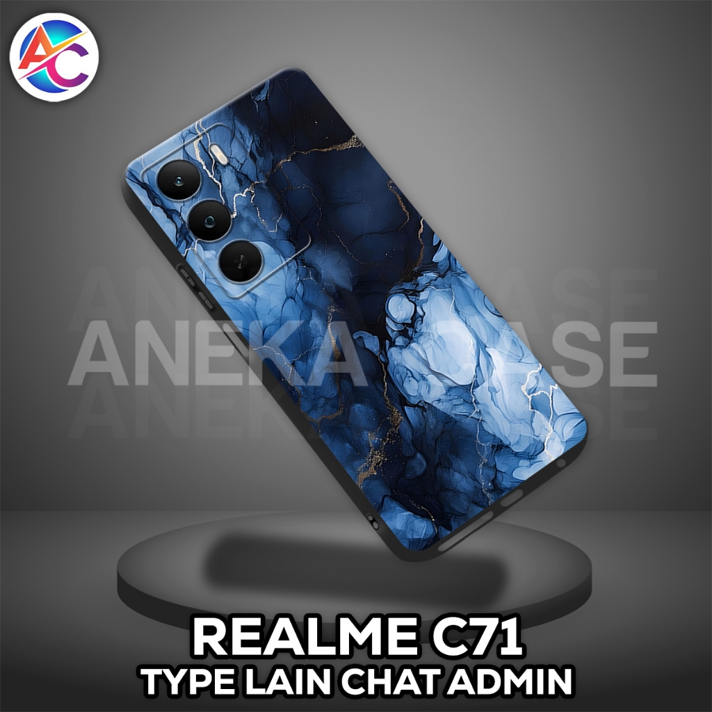 AC33-Case REALME C71-MARBLE Motif-Softcase REALME C71-เคส REALME C71-ซิลิโคน REALME C71