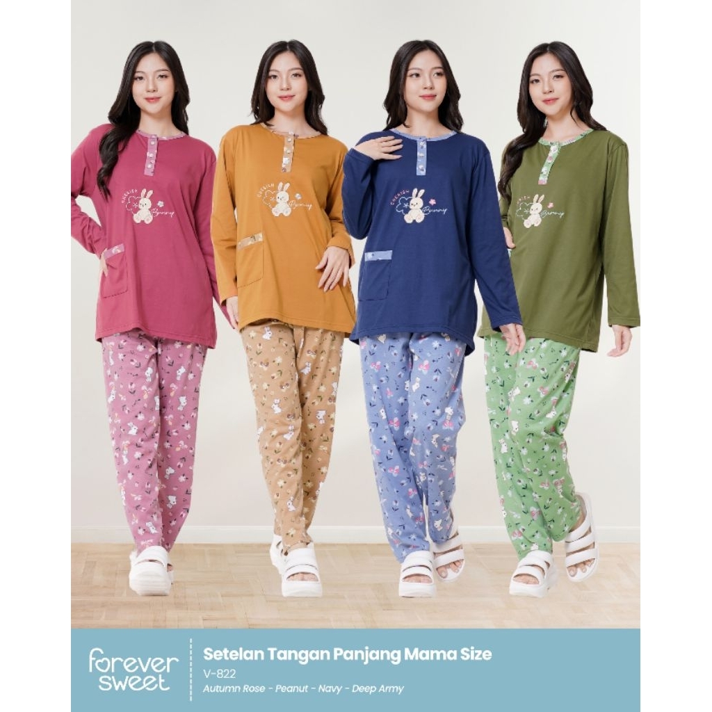 BABYDOLL FOREVER V-822 PP MAMASIZE กางเกงยีนส์ขายาว