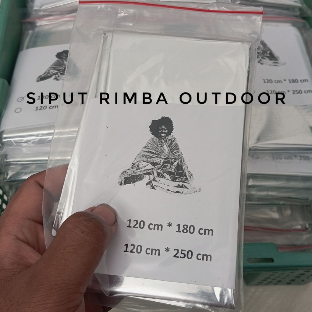 EMERGENCY BLANKET สีขาว - วัสดุหนาขึ้น