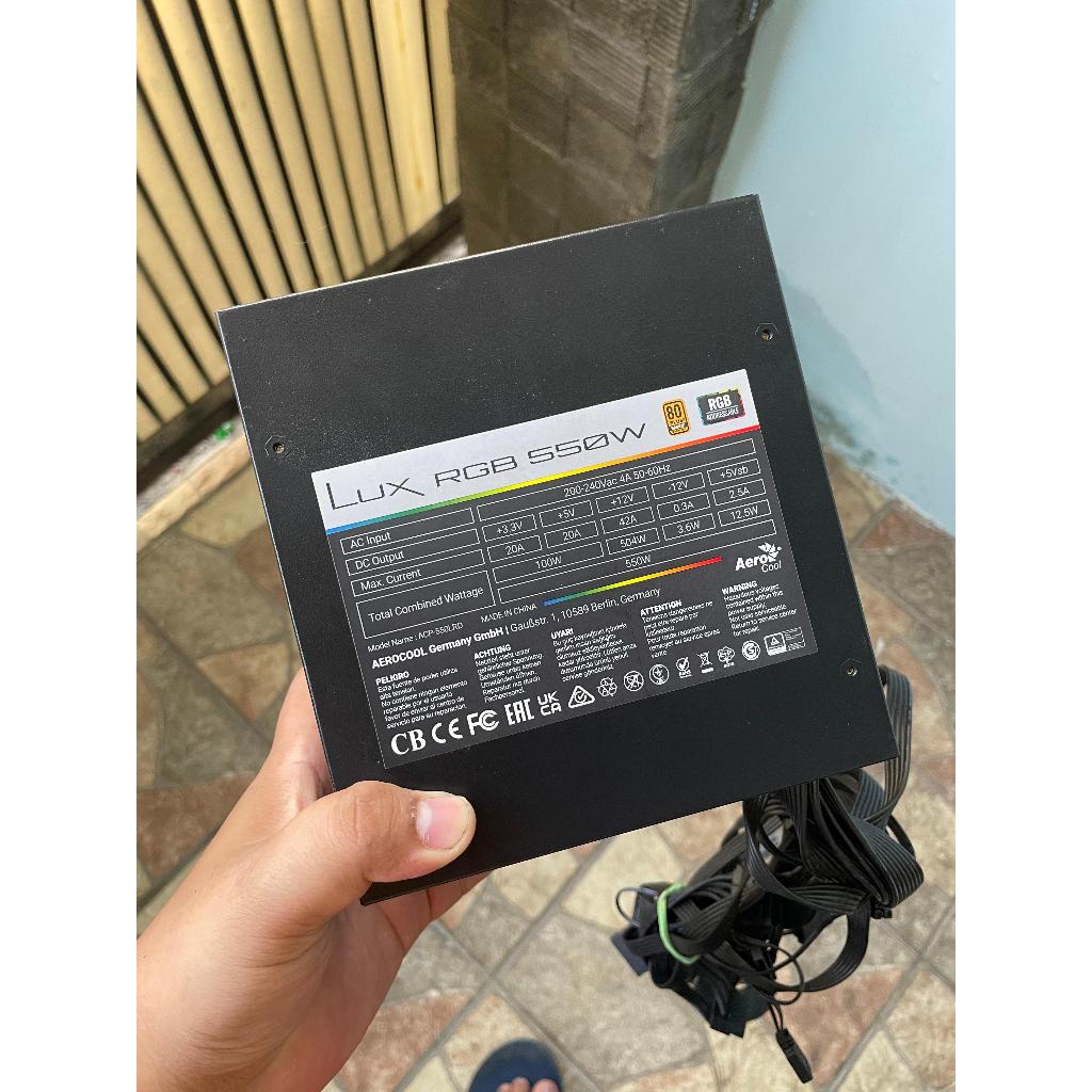 PSU AEROCOOL LUX 550W 80+ BRONZE