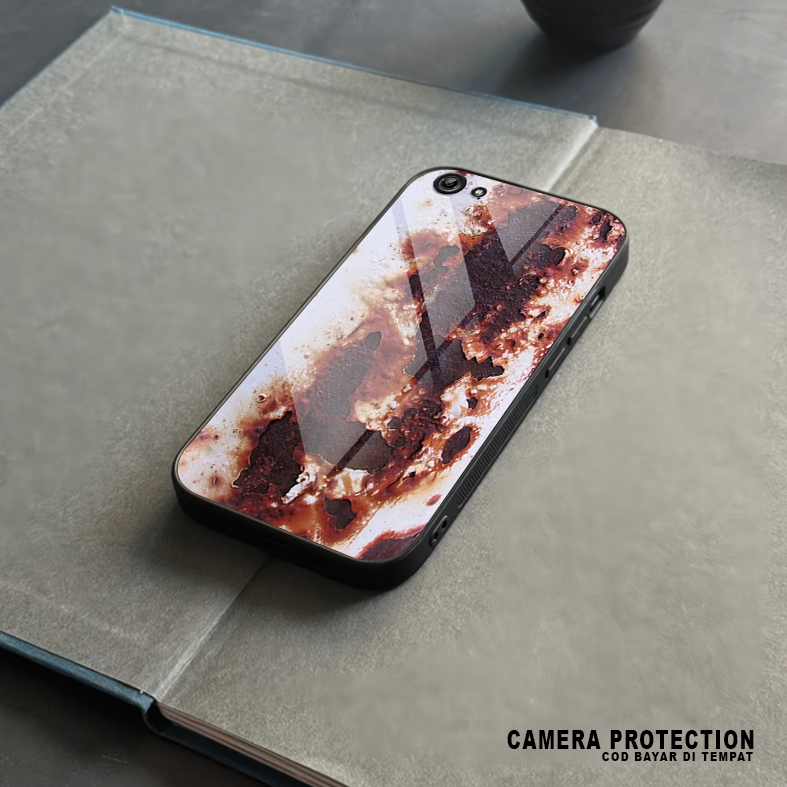 เคส HP HS36 Vivo Y71 - ใหม่ล่าสุด Y71i - Glass Softcase - 2D Glossy Hardcase - เคสป้องกันโทรศัพท์มือ