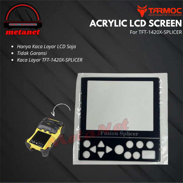 LAYAR Tarmoc TFT-1420X-SPLICER หน้าจอ LCD | ฝาครอบหน้าจอกระจกประกบ FO Tool อะไหล่ไฟเบอร์ออปติก