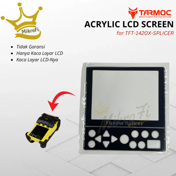 LAYAR Tarmoc TFT-1420X-SPLICER หน้าจอ LCD | ฝาครอบหน้าจอกระจกประกบ FO Tool อะไหล่ไฟเบอร์ออปติก