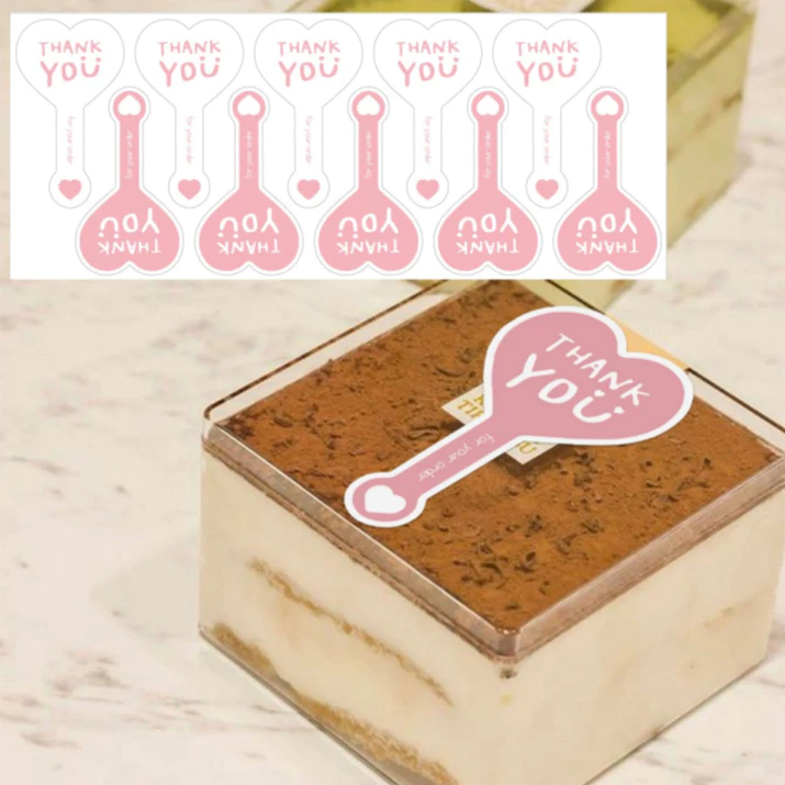 (50 ชิ้น) Open Me Thank You Have A Nice Day Label Stickers / Thank You For Your Order Open Me Sticke