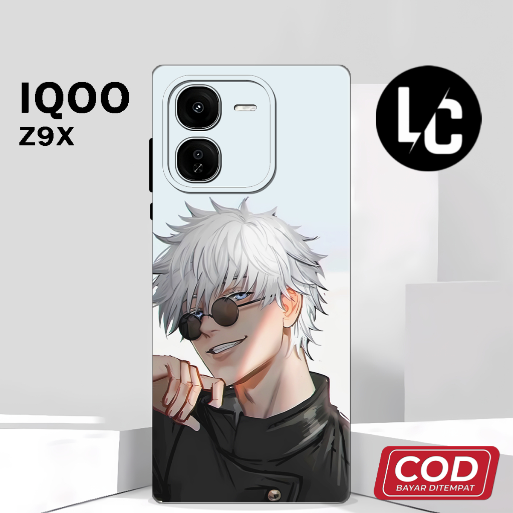 ( AQ 46 ) ยืดหยุ่นยาง Softcase สําหรับ vivo iQOO Z9x ซิลิโคน l Pro กล้อง l ล่าสุด casing l เคสสําหรั